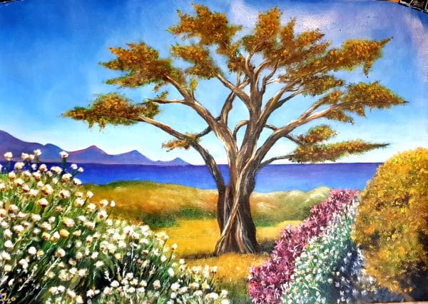 The Tree. Oil Painting by Jenni-Lee Silver